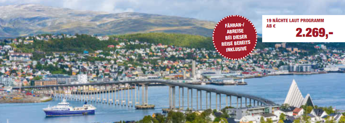 Autorundreise Mitternachtssonne & Nordkap